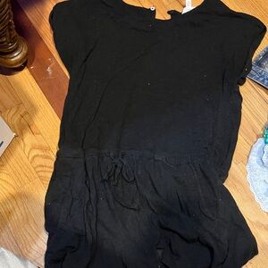 Time and Tru Black Jumpsuit